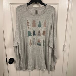 Gildan Gray Holiday T-Shirt